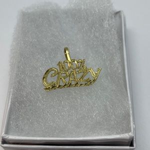 Solid 14kt Yellow Gold Pendant